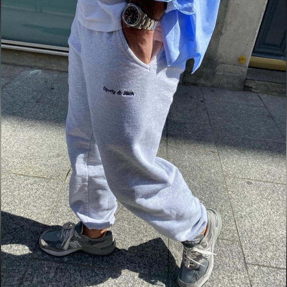 Sporty & Rich Logo Sweatpants - Picture 6 of 6